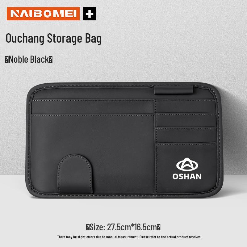 Car Document Holder, Sun Visor, and Glasses Clip for Oshan X5/X7/Z6/Cosay 3/5/6Pro Models.