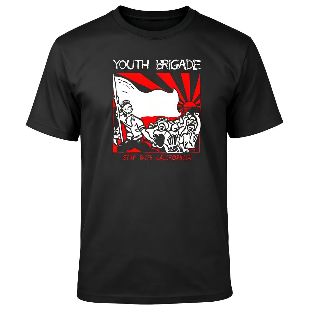 Men's Youth Brigade Sink With Kalifornia Punk Band Graphic T-Shirt