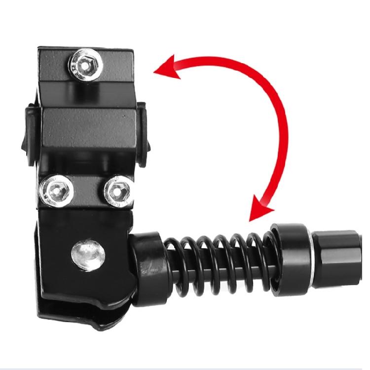 Алюминиевый сплав Боковая задняя парковочная стойка Kickstand для шоссейного велосипеда Нескользящая опорная ножка Регулируемая боковая задняя парковочная стойка