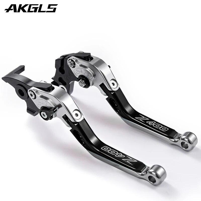 Ninja 400 2022 For Kawasaki Ninja 400 Z400 2018 Adjustable Folding Retractable Brake Lever Clutch Lever