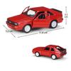 1/36 Scale Quattro Toy Car Model Miniature Free Wheel Pull Back Doors Openable Diecast Metal Collection for Children Boy