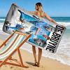 City Stars Brilliance De Bruyne Beach Towel Portable For Travel Soft Outdoor Pool Towel Quickdrying Swim Towel Absorbent Bath Towel Printing