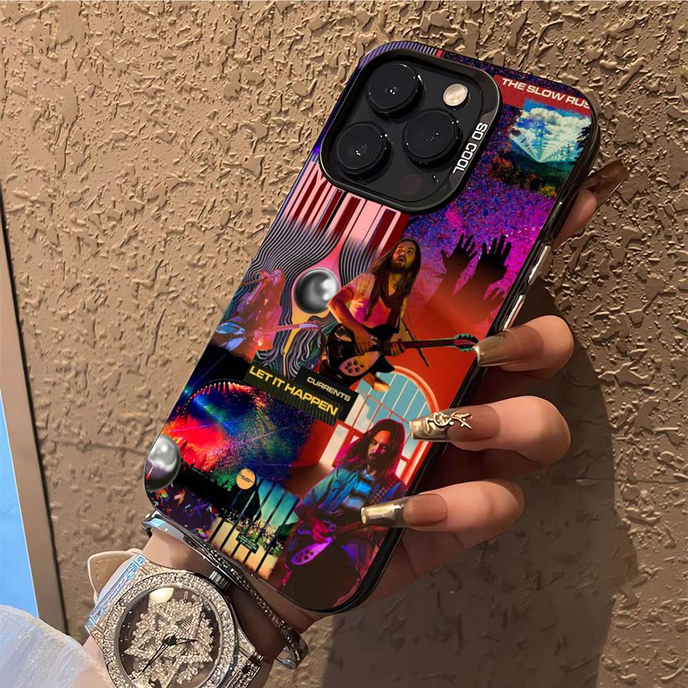 Чехол для телефона T-Tame Impala Чехол для телефона для iPhone 14 16 15 11 12 13 Pro Max Mini Plus Ударопрочный чехол