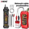 New Network Cable Tester ANENG Networking Analyzer M469A RJ45 RJ11 Telephone Line Network Wire Detector Tracker Measure Cables Tool Adjustable Volume