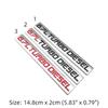 Car Styling Chrome 6.7L TURBO DIESEL Emblem Turbo Diesel Engine Metal Auto Badge Sticker Decal Car Accessories