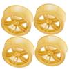 1/10 Racing RC Car Wheel Plastic Wheel Hub RC Car Spare Accessory On Road Racing Car(Gold )