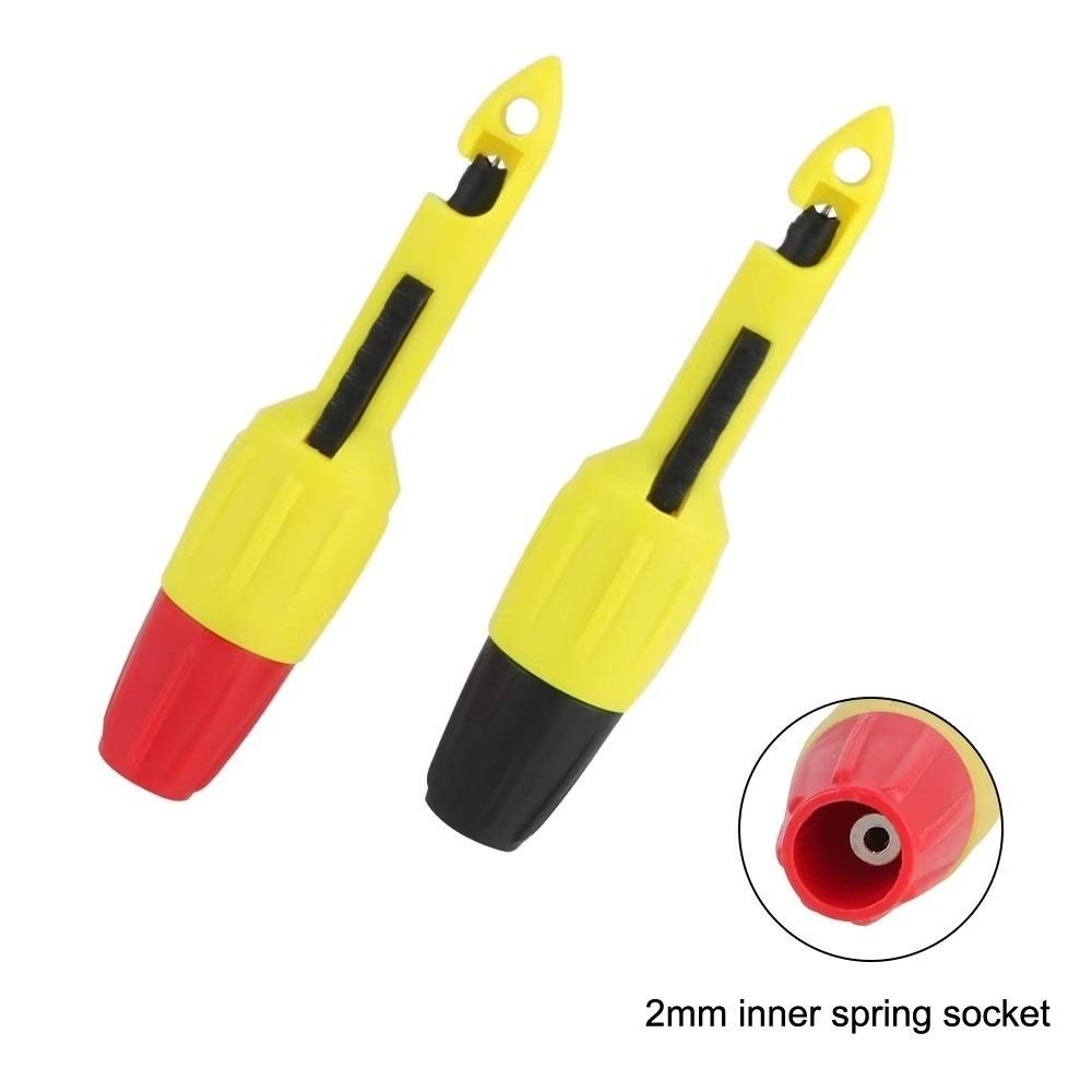 2pcs Set Non-breaking Detection Insulation Piercing Clip Puncture Test Probe Car Electrical Testing