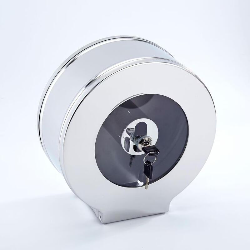 Stainless Steel Wall-Mounted Jumbo Roll Toilet Paper Dispenser (2-Pack)