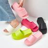 Platform Women Slippers Summer Outside Thick Sole Slippers Slope Heel Slippers Women Sandals Plastic Sandal Dames Muiltjes