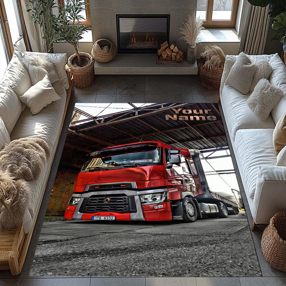 Renault Customize Your Name Floor Mat Suitable For Decorate Room Playrooms Game Room Balcony Antislip Carpet Anime Office Decor Spiritual Gift