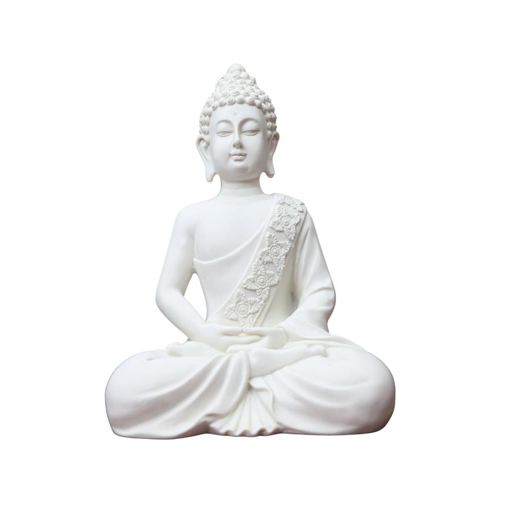 Полимраморная статуя медитирующего Будды/Будды/Гаутамы Будды, статуэтка Лорда/Идола/Мурти, подарочные товары, экспонат для домашнего декора