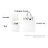 Loewe 24 Весна-Лето Коллекция Anagram Тисненая Четыре отделения Кожа с текстурой гальки Держатель для карт Женский держатель для карт Ярко-оранжевый C821075X04-5959