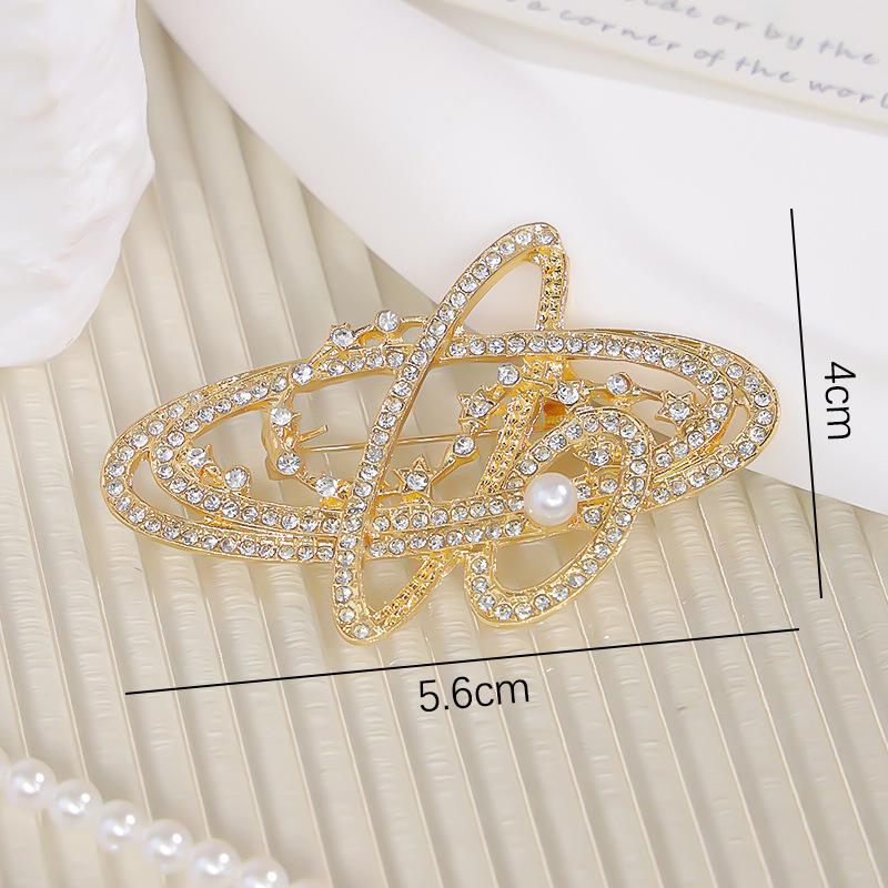 Elegant Pearl Flower Brooch Pin Badge For Women Girls  Clothes Decoration Jewelry Gifts