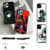 Чехол для телефона My Hero Deku для Iphone 13 12 Mini 11 Pro Max 7 8 Plus X Xs Max XR ПК Жесткий силиконовый чехол