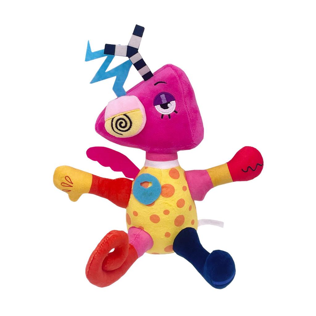 Lovely Soft Dinosaur Plush Doll Cute Circus Clown Candy Princess Plushie Gift