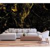 Black And Gold Marble Wallpaper Large Abstract Marble Pattern Wall Mural For Bedroom Living Room Tv Background Wall Mural