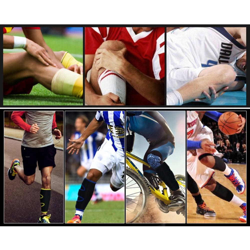 Гетры Регулируемая компрессионная повязка Гетры Спортивная защита ног Нарукавник