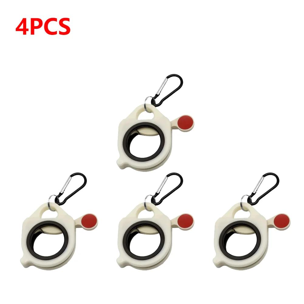 30/15/1 шт. Флуоресцентный органайзер для кабельных стяжек, ремешок для кабелей, держатель для хранения, портативный, сверхпрочный, инструмент для хранения кабельных стяжек на молнии для наружного использования