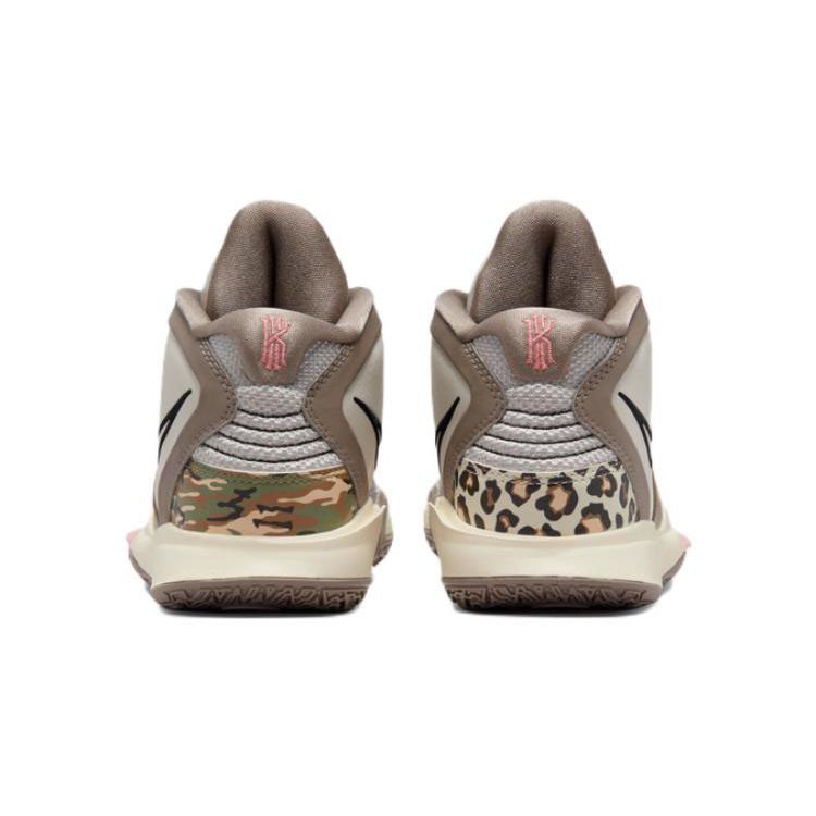 Nike Детские кроссовки Kyrie Infinity GS Leopard Camo Tan Light-Iron-Ore Moon-Fossil DD0334-006