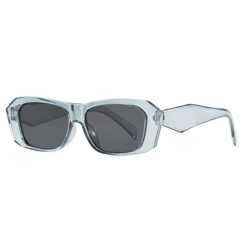 Square Sunglasses Fashion Unique Designer Men Women Cool Shade Outdoor Black White Frame Luxury Eyewear Uv400