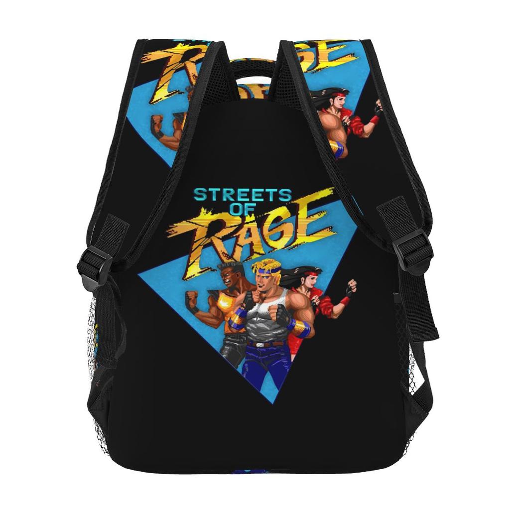 Streets Of Rage Axel Golden Axe Blaze Файтинг Студенческий Рюкзак Школьная Сумка Рюкзак для Мальчиков Девочек Сумка для Книг Наплечные Сумки