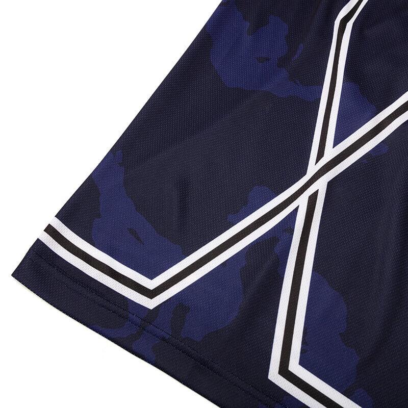 Under Armour Quick-Dry Knitted Short Sleeve T-Shirt Camouflage Shorts Casual Sports Set Men Sets 21500531-001+24500210-409