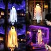 Halloween Ghost Hanging Swing Decor With Remote Led Lights For Outdoor Garden And Yard