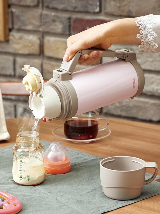 THERMOS Thermos Insulated Strong Cup Type Large Capacity Bottle FFW-1003K/KS (1L)