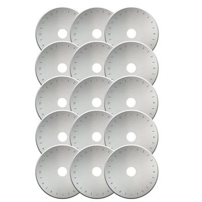 M-Modern-Для Fiskars Olfa Совместимые 45 мм Роликовые Ножи 15 шт- Замена Для Ткани, Квилтинга Шитья