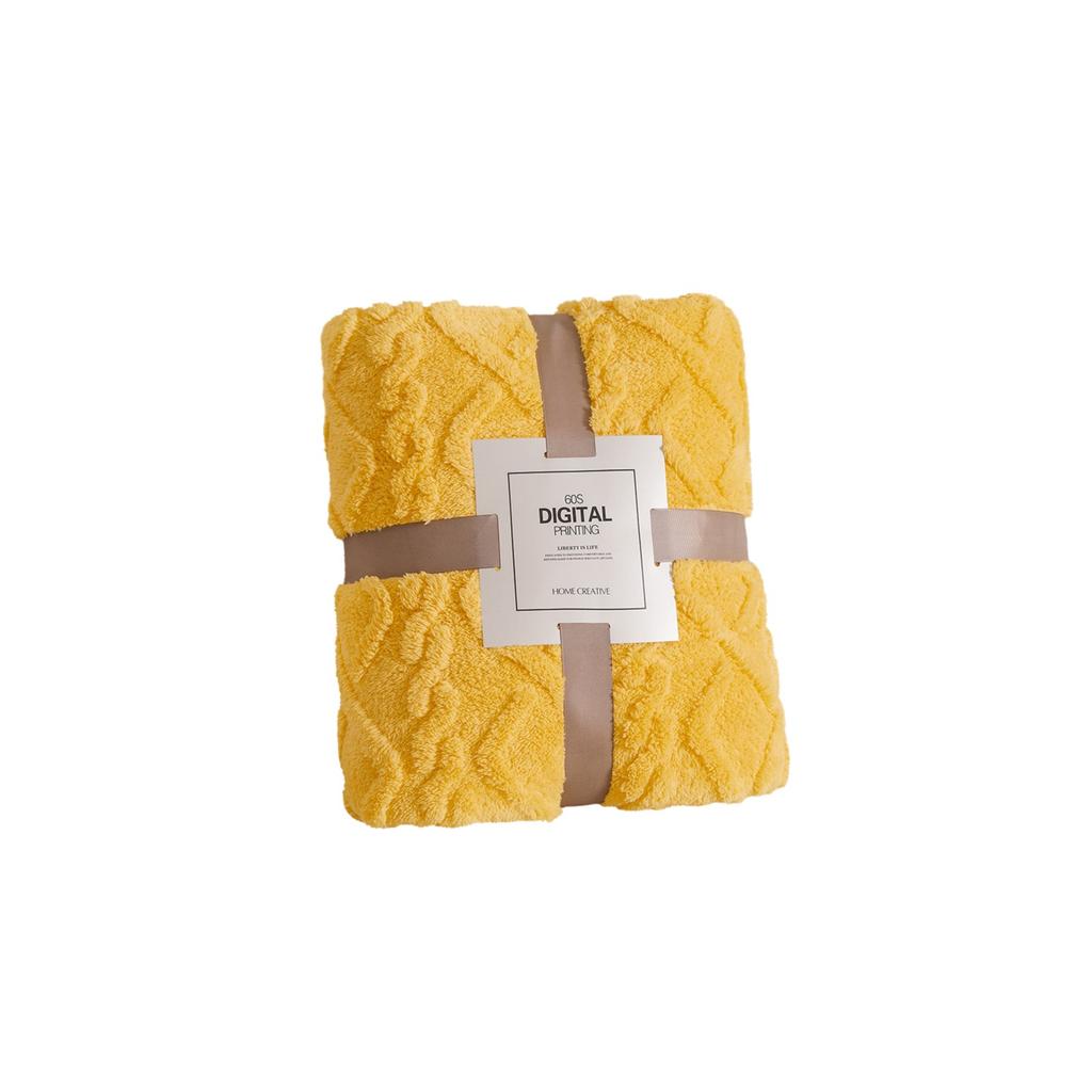 Taffeta  Solid Color Blanket Coral Velvet Flannel Blanket Thickened Cover Blanket Gift Blanket Home