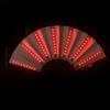 Складные ручные светодиодные веера Складной веер Китайские светящиеся ручные веера Веера для вечеринки Освещение Диджей Бар Клуб Веера Для фестиваля Танцы Подарок для вечеринки