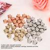 50pcs 3 Colors Jewelry Making Beads Small Hole Star Spacer Beads Star Shaped Beads  Anklet Craft