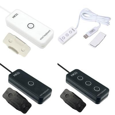 Клавиатура USB для макропрограммирования, клавиша, USB-подключение, клавиатура с дизайном Брайля для работы и игр, портативная клавиатура