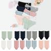 Women's Solid Color Underwear Mid-Waist Breathable High Elastic Comfortable Women's Briefs 10 Pairs
