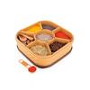 @ Plastic Round 7 Sections Masala Spice Box Dabba Box 255Gm Zr-7085-60%Off