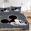 3pcs set Mickey Mouse1pc of quilt cover+2pcs of pillowcase, no core, print bedding, All Seasons Bedroom Setting022