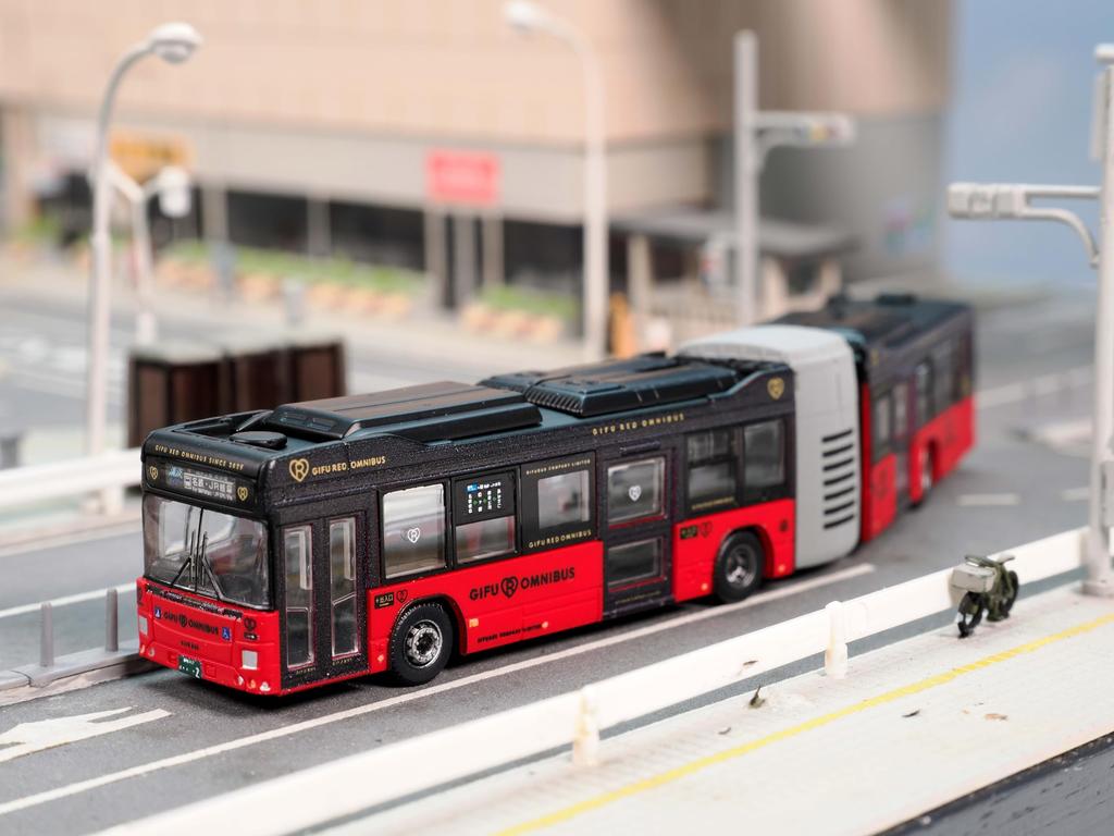 TOMYTEC Коллекция Автобусов Bus Colle Автобус Гифу GIFU RED OMNIBUS Материалы для Диорам 337690