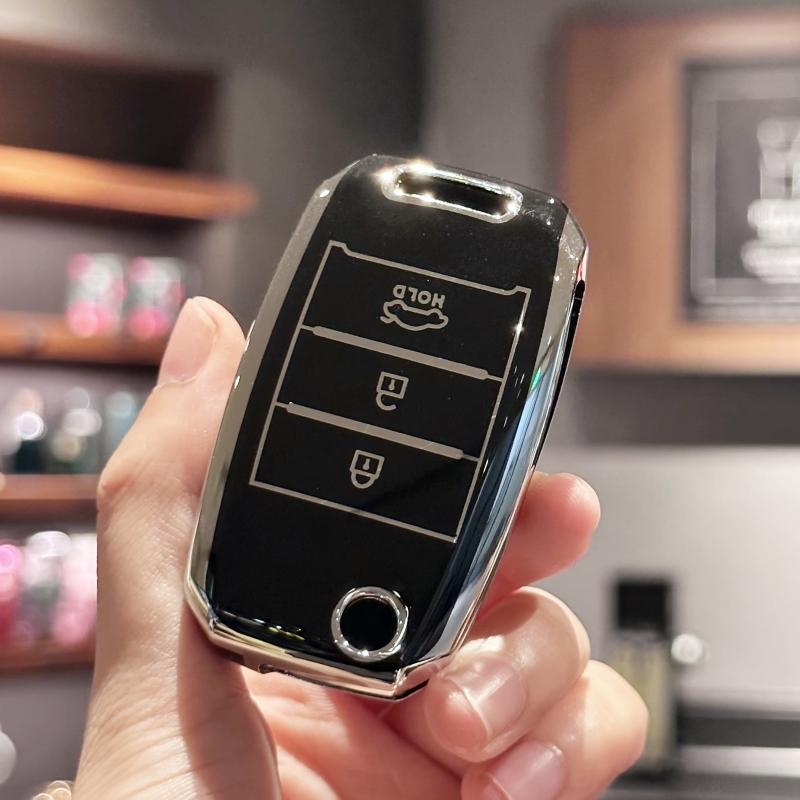 Чехол для ключа из ТПУ с ремешком для ключей для KIA RIO 3 K2 K3 K4 K5 Sportege Picanto Optima Soul Ceed Sorento Forte Stinger Cerato
