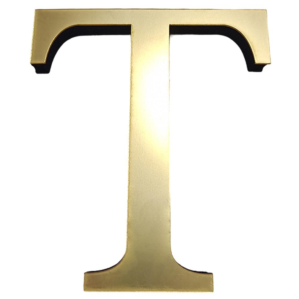 20см 3D Акриловые Английские Буквы Наклейки на Стену Декоративные Буквы Настенные Украшения Золотой Алфавит Настенные Орнаменты для Настенного Искусства