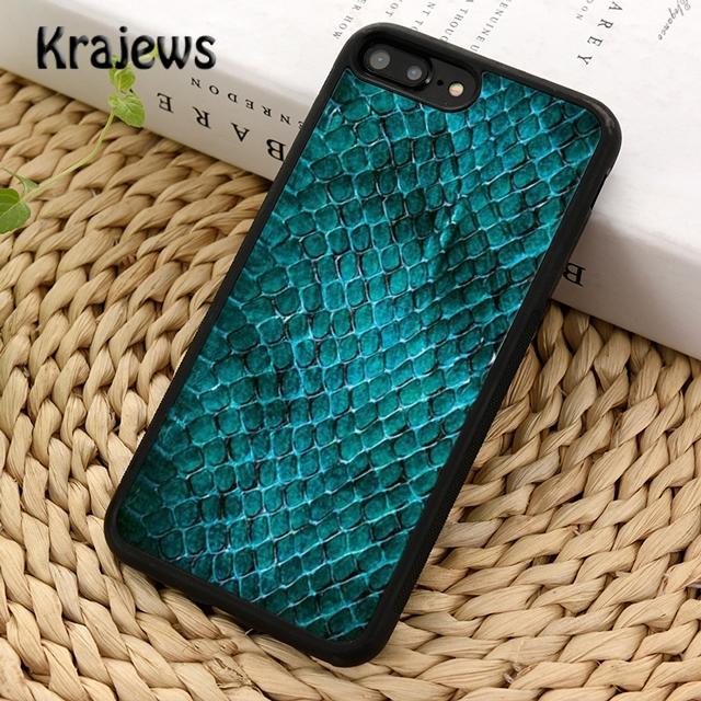 Krajews текстура змеиной кожи, модный чехол для телефона для iPhone 14 6s 7 8 plus X XR XS 11 12 13 pro max Samsung S21 S22ultra Plus