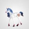 Unicorn Model Miniature Toy For Kids Creative Play And Educational Therapy