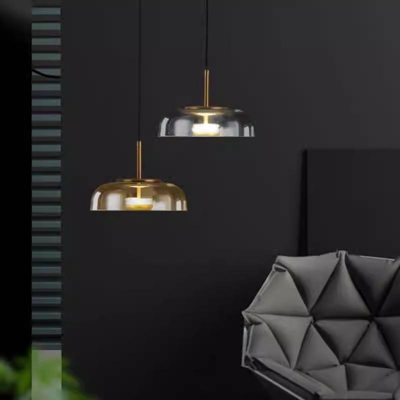 Современные подвесные светильники Nordic LED Стеклянный подвесной светильник для столовой, спальни, лофта, бара, декоративный светильник, подвесные светильники