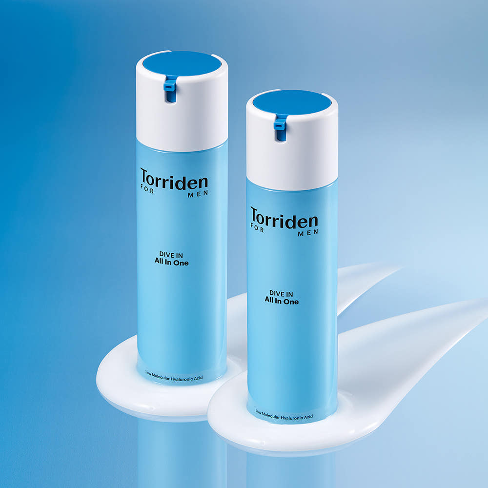 Torriden Dive-In For Men Low Molecular Hyaluronic Acid All-in-One Hydrating Lotion 200ml x 2