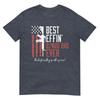Best Effin Bonus Dad Us Flag Fathers Day Patriot Stepdad Unisex TShirt