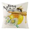Pillow Cover Nordic Ins Pillow Summer Yellow Lemon Square Print Pillow Cover Cushion