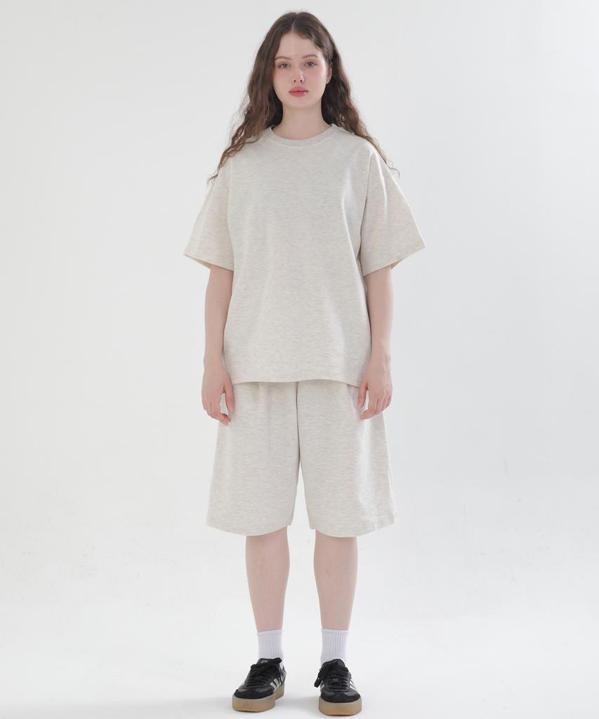 POLYGRAM [Set] Essential Training Short Sleeve + Bermuda Shorts Set