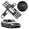 Накладка на панель навигации центральной консоли из углеродного волокна для Mercedes Benz C Class W204 2005 2012