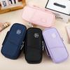 Pen Slot Students Pen Bag Large Capacity Stationery Storage Pouch Simple Pencil Cases  Office
