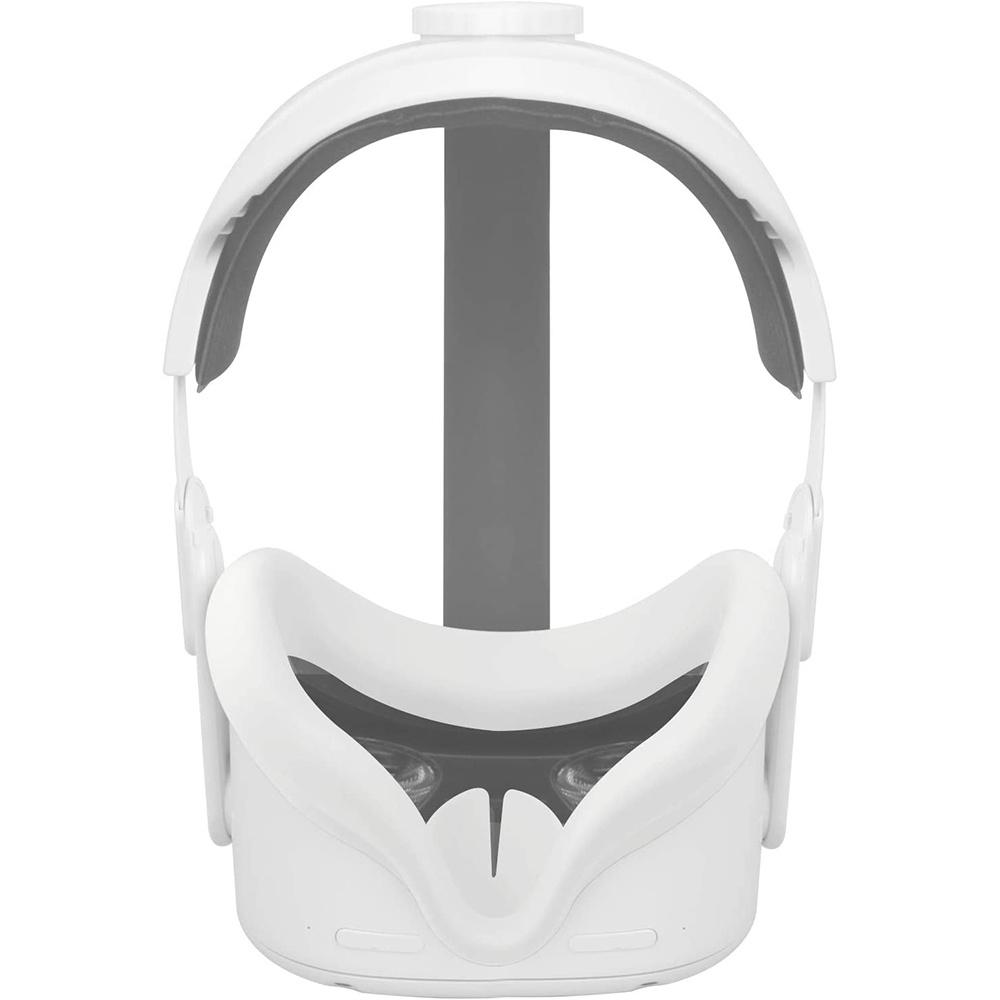 Silicone Face Cover for Oculus Quest 2, White