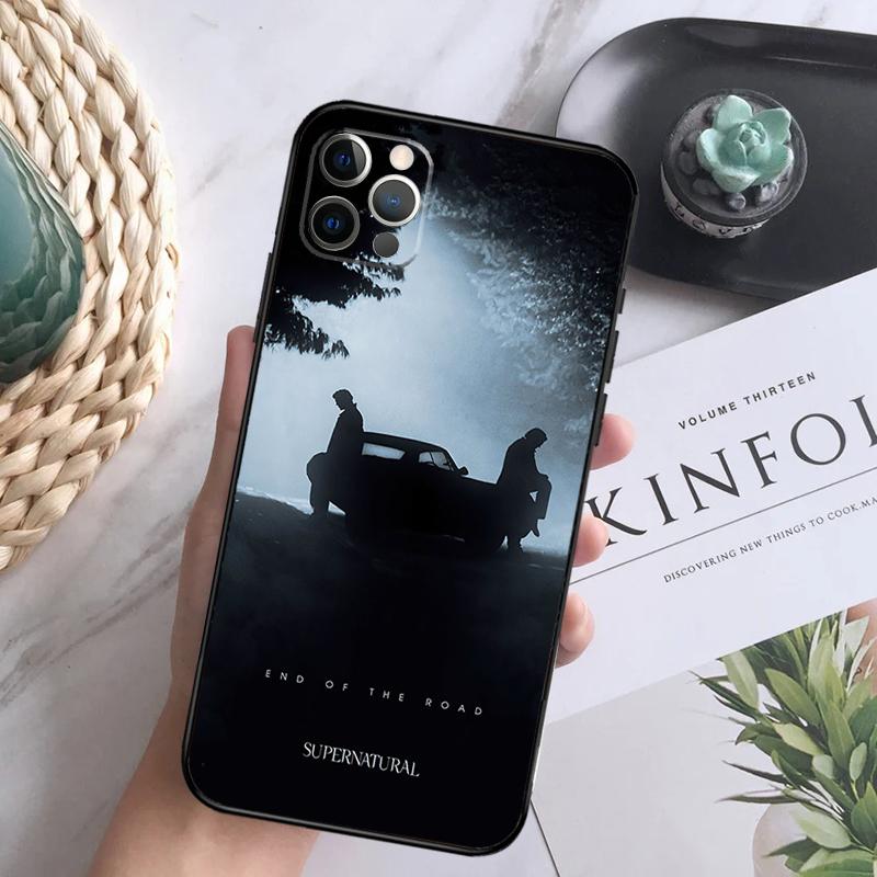 Supernatural SPN Dean Sam Phone Case For iPhone 16 Pro 11 12 13 14 15 Pro Max Mini XS X XR 7 8 16 Plus Cover Coque